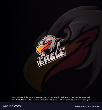 eagle mascot logo eagle mascot logo