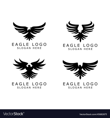 eagle wing falcon logo collection set eagle wing falcon logo collection set