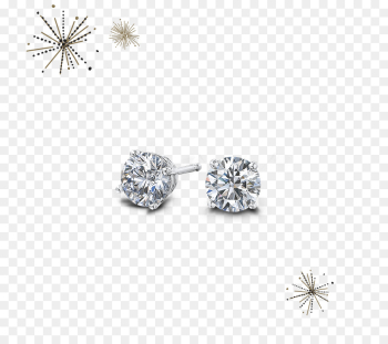 Earring Body Jewellery Jewelry design Diamond - diamond stud ...