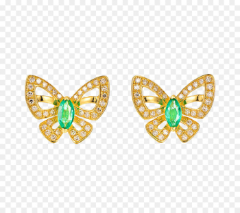 Earring Emerald Jewellery - Emerald earrings Earring Emerald Jewellery - Emerald earrings