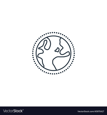 earth creative icon from travel icons collection