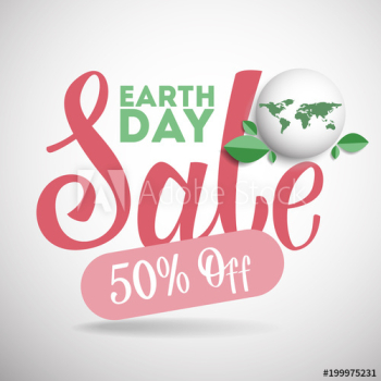 Earth day sale Earth day sale