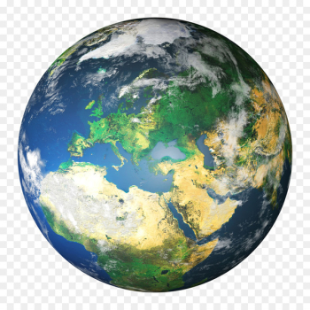Earth Europe Raster graphics Clip art - Blue HD Earth Photo Europe Overlooking the map 