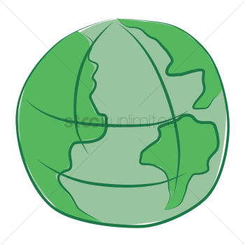 Earth globe Earth globe