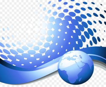 Earth Globe Photography - Blue earth wave point background Earth Globe Photography - Blue earth wave point background