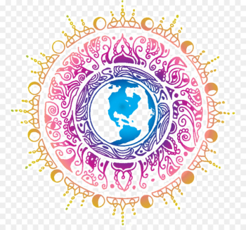 Earth Mandala Magic circle Season - earth Earth Mandala Magic circle Season - earth
