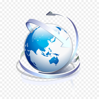 Earth Rotation Arrow - Earth rotation pattern Earth Rotation Arrow - Earth rotation pattern
