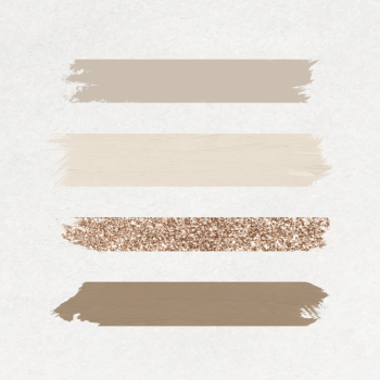 Earth tone brush strokes Earth tone brush strokes