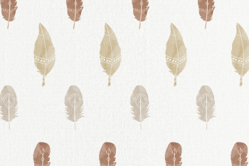 Earth tone psd Bohemian feather background Earth tone psd Bohemian feather background