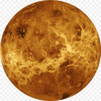 Earth Venus Planet Solar System Atmosphere - Venus PNG Transparent Image 