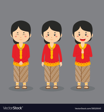 east java character with various expression east java character with various expression