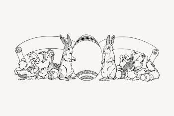 Easter banner clipart, vintage hand | Free Vector - rawpixel Easter banner clipart, vintage hand | Free Vector - rawpixel