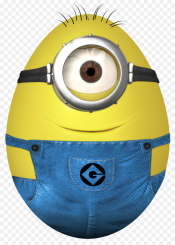 Easter Bunny Bob the Minion Easter egg Clip art - Easter Football Cliparts 