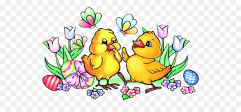 Easter Bunny Chicken Easter egg - Easter cute chick Easter Bunny Chicken Easter egg - Easter cute chick