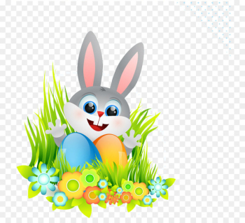 Easter Bunny Easter customs Clip art - Cute cartoon bunny Easter Bunny Easter customs Clip art - Cute cartoon bunny