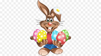 Easter Bunny, Easter, Easter Egg, Cartoon PNG