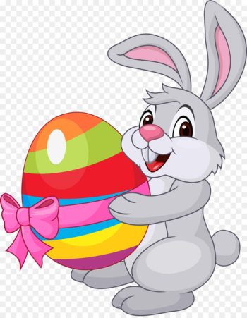 Easter Bunny Easter egg Rabbit - Bunny holding egg Easter Bunny Easter egg Rabbit - Bunny holding egg