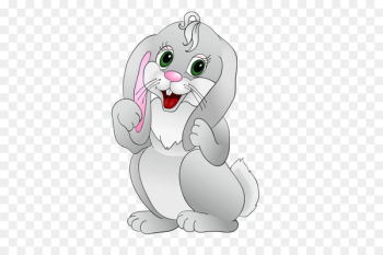 Easter Bunny Rabbit Cartoon - Cartoon cute little bunny Easter Bunny Rabbit Cartoon - Cartoon cute little bunny