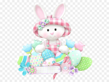 Easter Bunny Rabbit Easter egg Clip art - Easter White Bunny PNG Clipart 