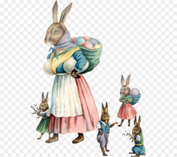 Easter Bunny Rabbit Hare Clip art - easter vintage Easter Bunny Rabbit Hare Clip art - easter vintage