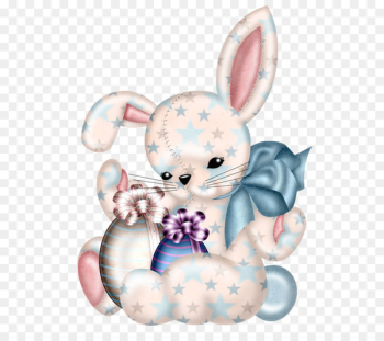 Easter Bunny Rabbit Illustration - Cute bunny Easter Bunny Rabbit Illustration - Cute bunny