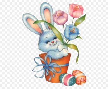 Easter Bunny Resurrection of Jesus Clip art - Cute bunny Easter Bunny Resurrection of Jesus Clip art - Cute bunny