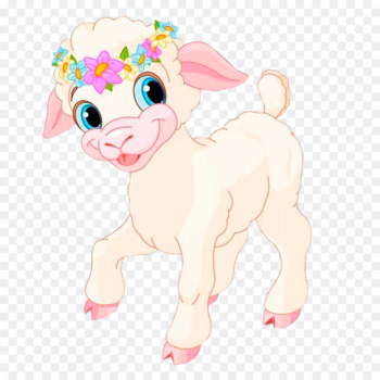 Easter Bunny Sheep Goat Clip art - sheep 