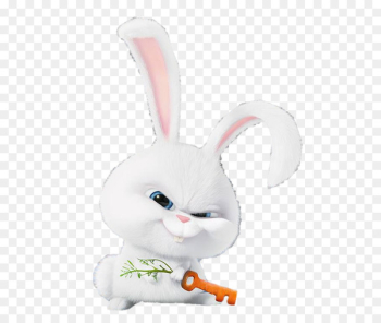 Easter Bunny Snowball Domestic rabbit Pet - watercolor rabbit 