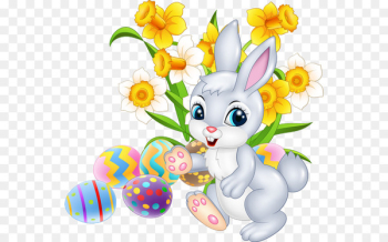 Easter Bunny Vector graphics Image Stock photography - painting 