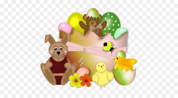 Easter Bunny Western Christianity Resurrection of Jesus - Easter Clipart 