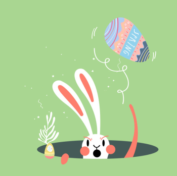 Easter celebration illustration Easter celebration illustration