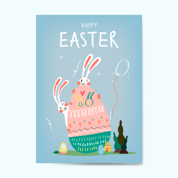 Easter celebration illustration Easter celebration illustration