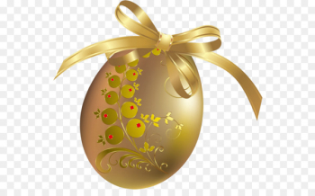 Easter egg Stuffing Soufflxe9 - Golden egg decorative pattern 