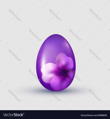 Easter egg vector image
