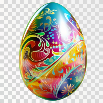 Easter eggs and happy, PNG picture