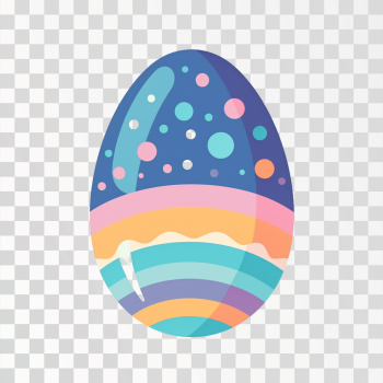 Easter eggs and happy, PNG picture