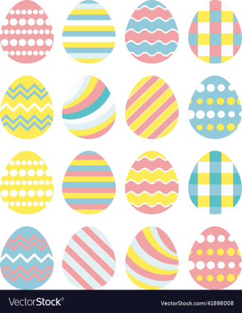 easter eggs set easter eggs set