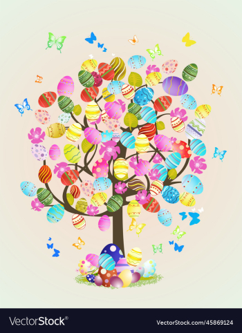 easter tree