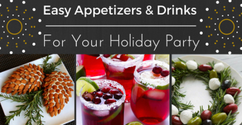 Easy Appetizers and Drinks for Your Holiday Party — Mixbook ...