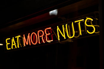 Eat More Nuts Neon Signage Eat More Nuts Neon Signage