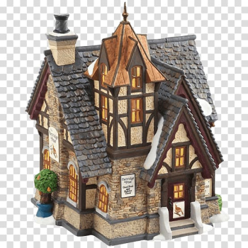 Ebenezer Scrooge A Christmas Carol Fezziwig Christmas village Department 56, christmas transparent background PNG clipart