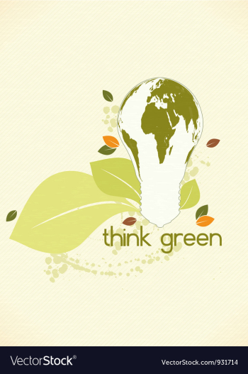 Eco friendly design vector image Eco friendly design vector image