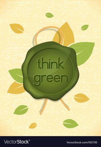 Eco friendly design vector image Eco friendly design vector image