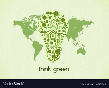 Eco friendly design vector image Eco friendly design vector image