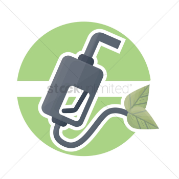 Eco fuel nozzle icon Eco fuel nozzle icon