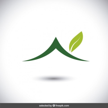 Eco house logo Eco house logo