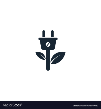 eco plug leaf creative icon from ecology icons eco plug leaf creative icon from ecology icons
