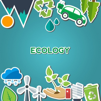 Ecology background design Ecology background design