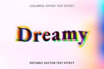 Editable text effect vector template,… | Free stock illustration | High Resolution graphic
