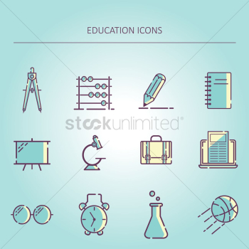 Education icons Education icons